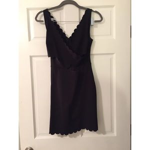 Top Shop Bodycon Scalloped Edge Dress! Size US 6
